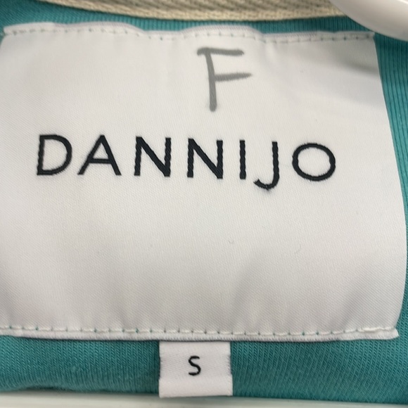 Dannijo Teal Crew Neck Sweater Long Sleeve Women's Size Small NWOT - Picture 8 of 8